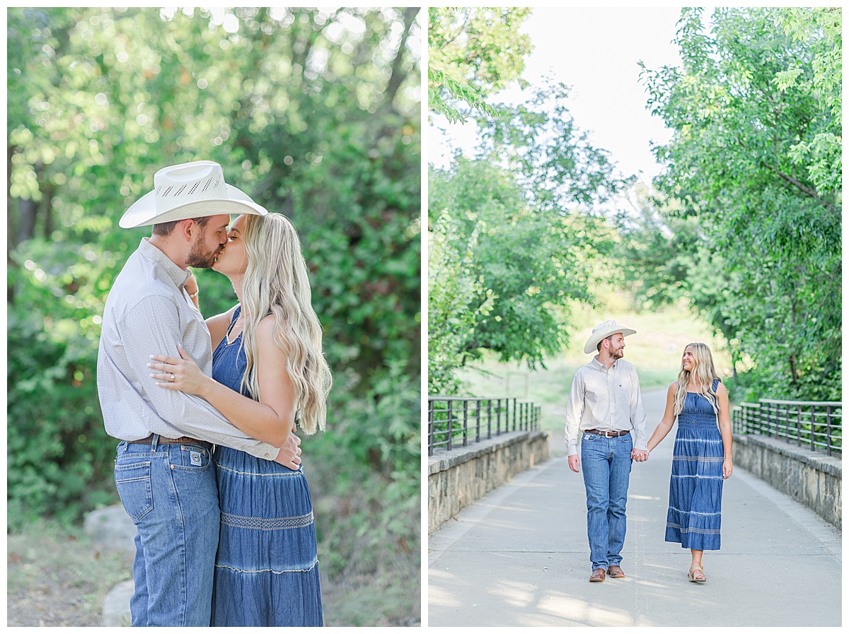 Morgyn & Reno's Engagement Session at Arbor Hills | Dallas Wedding Photographer